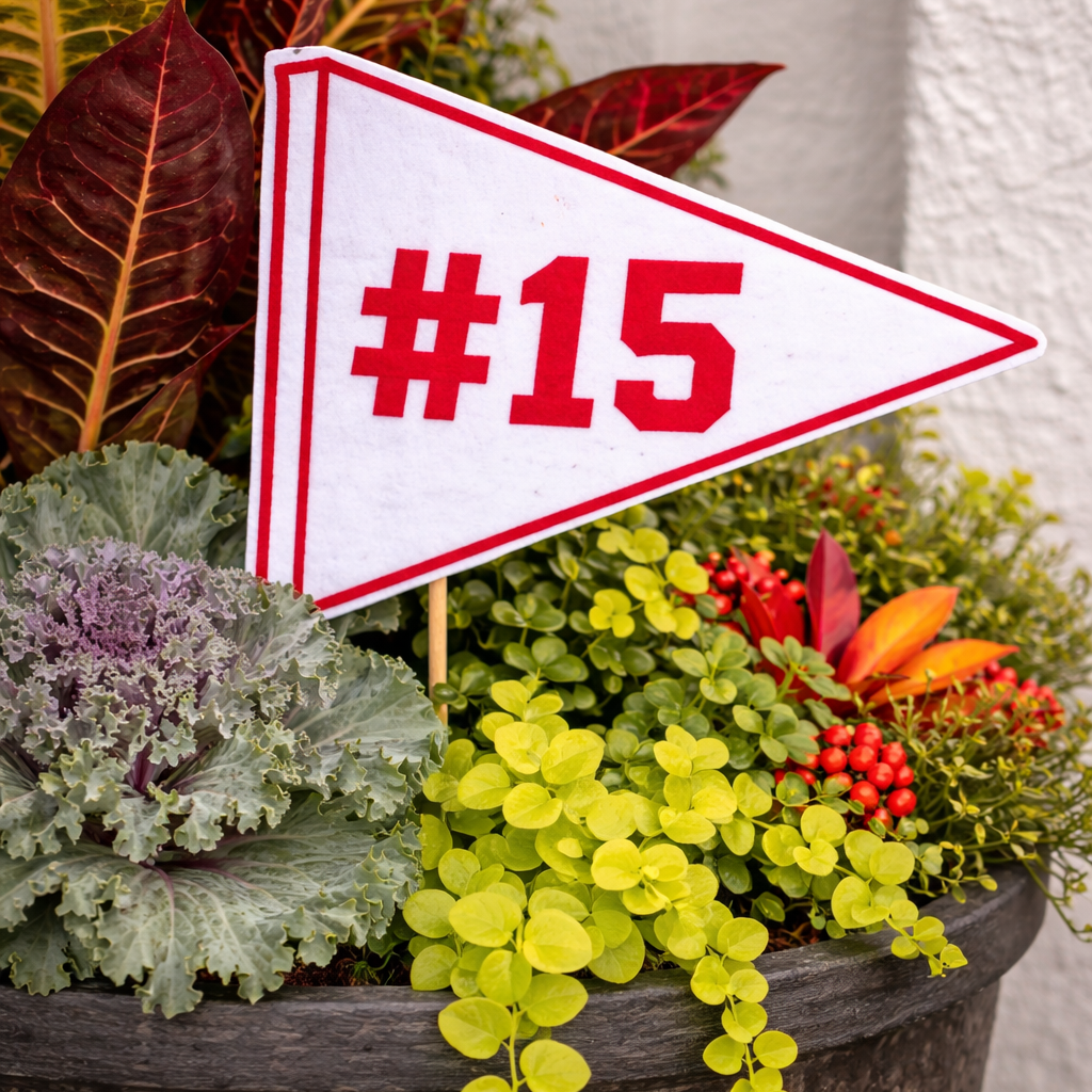 #15 Planter Pennant